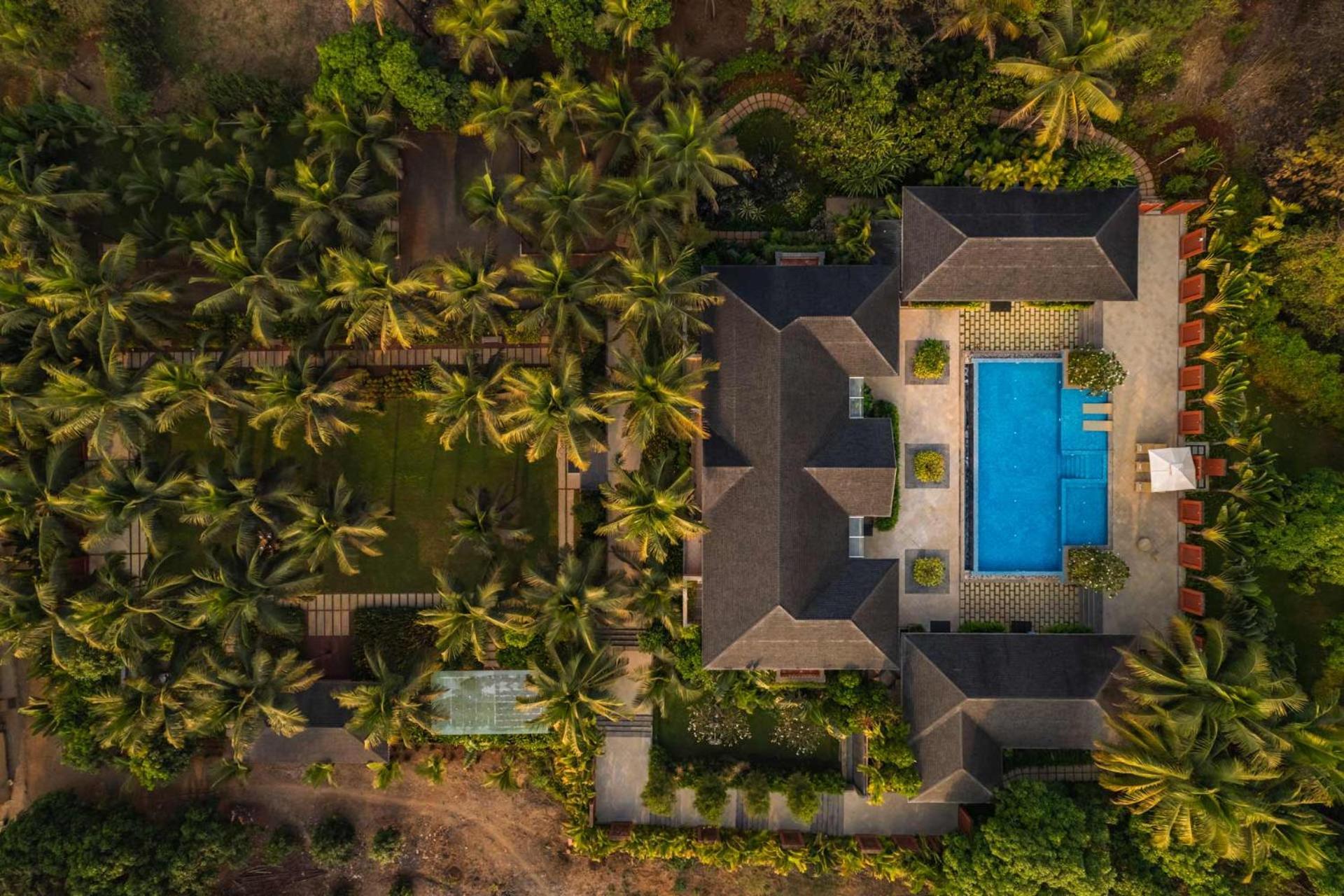 Stayvista At Amara Villa Luxury Collection With Private Pool & Gazebo アリバグ エクステリア 写真